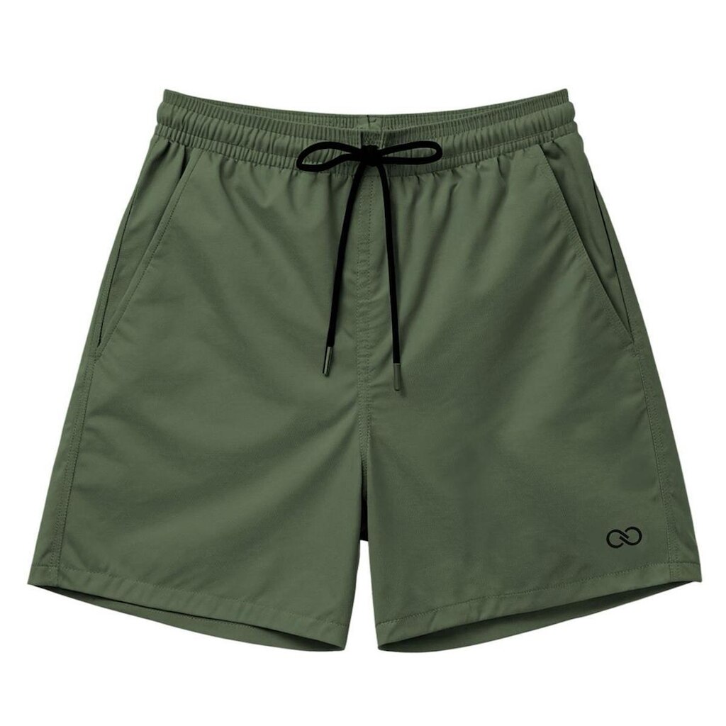 Bermuda Infantil Menino Tactel Verde Musgo Luc.boo