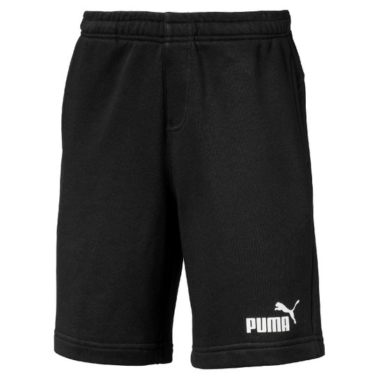 Bermuda Infantil Puma Swear B Masculina - Preto Menor preço em Bermuda Infantil Puma Swear B Masculina - Preto