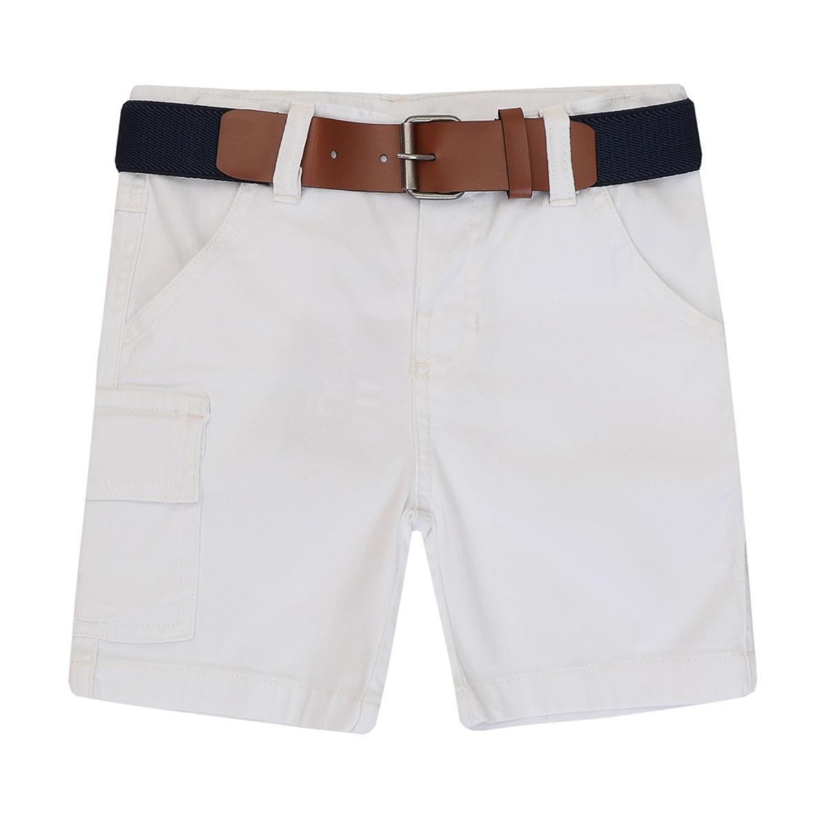 bermuda infantil masculina sarja