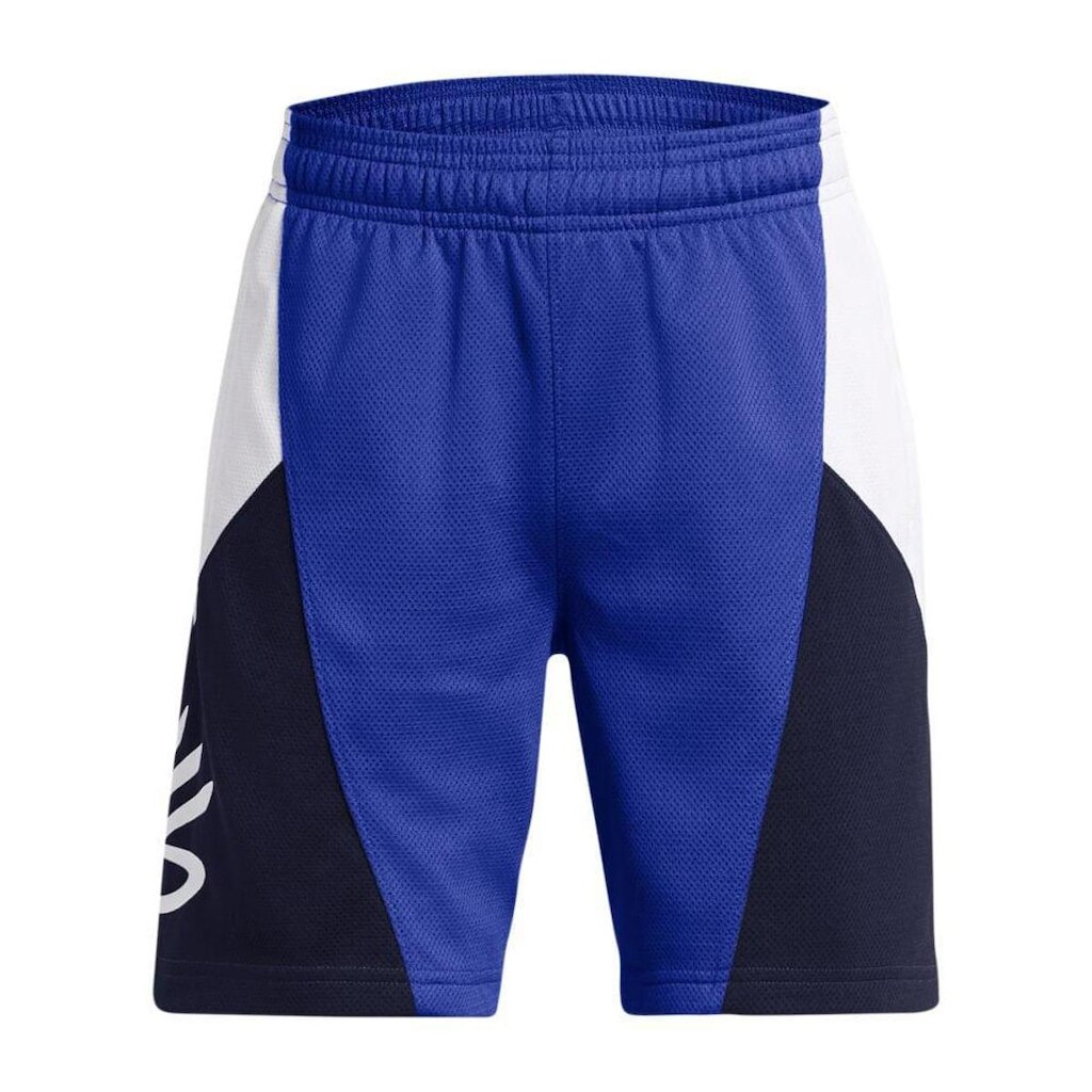 Bermuda Infantil Under Armour Curry Splash G Azul