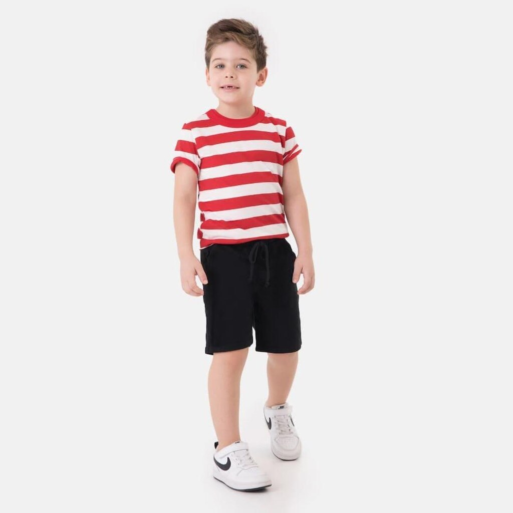 Bermuda Infantil Verão Menino Jeans Caramelo - Malwee