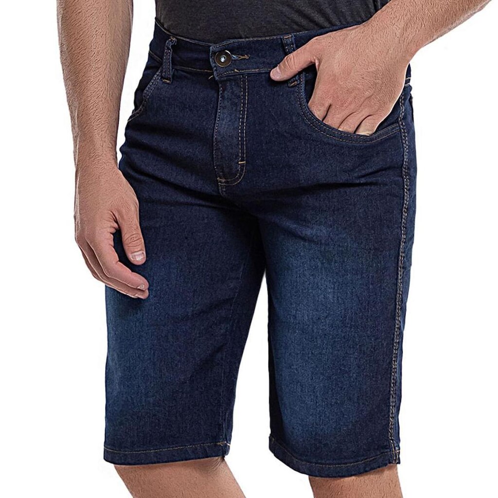 Bermuda Jeans Amaciado - Remo Fenut