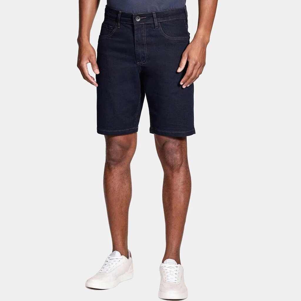 Bermuda Jeans Aramis Dark Blue Masculino