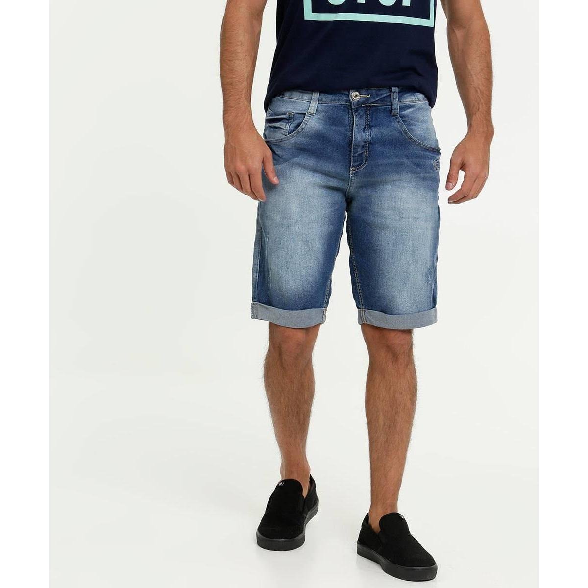 bermudas jeans biotipo masculina