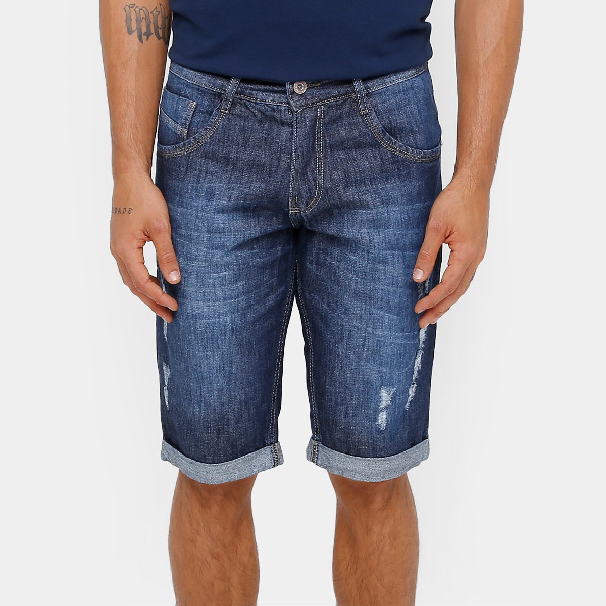 bermudas jeans biotipo masculina