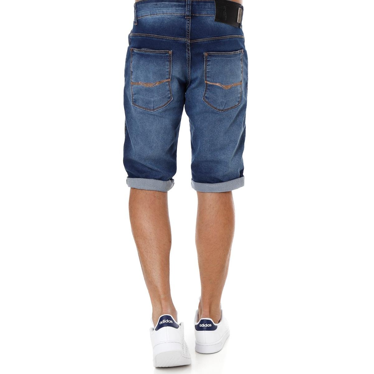Bermuda Jeans Bivik Masculina - Azul | Netshoes