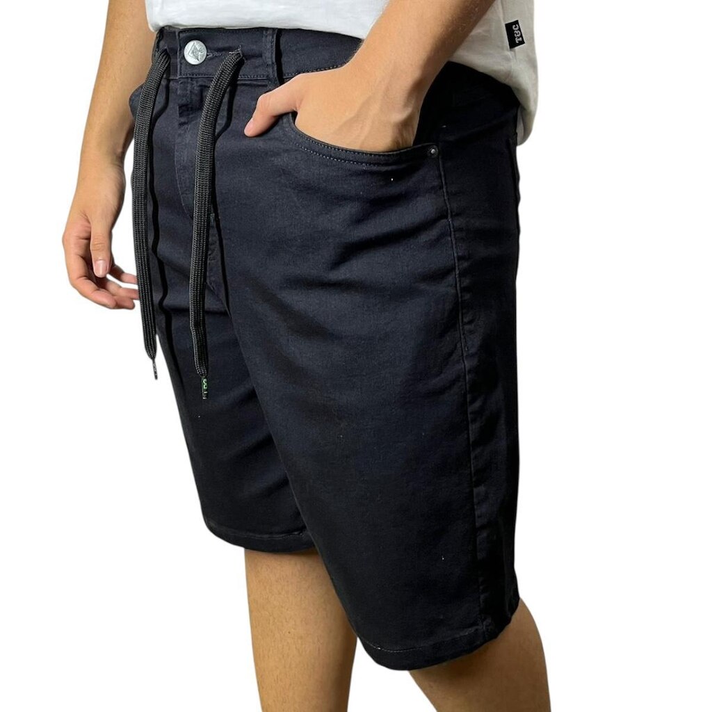 Bermuda Jeans Blackout Walk Denin- LRG