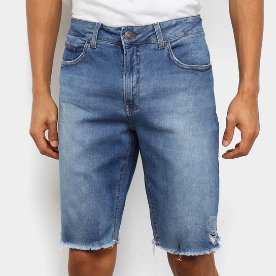 Bermuda Jeans Calvin Klein Destroyed Masculina Azul Netshoes Bermuda Jeans Calvin Klein Destroyed Masculina Azul Netshoes