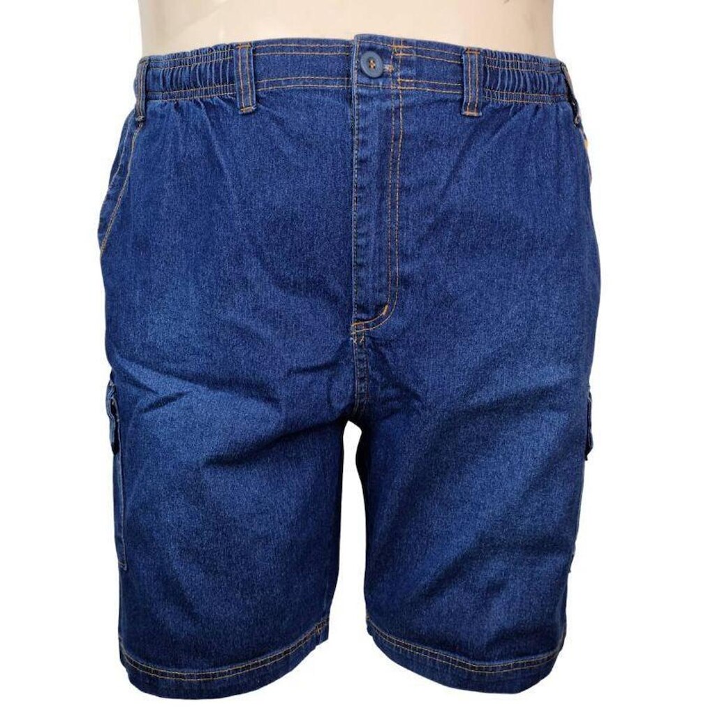 Bermuda Jeans Cargo Masculina Lottus