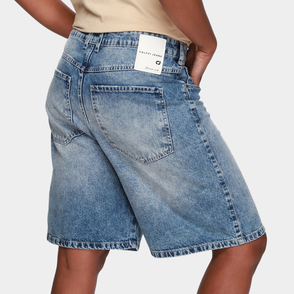 Bermuda Jeans Colcci Miami Feminina - 1