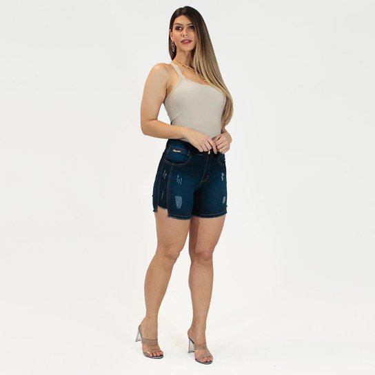 Bermuda Jeans Imporium Feminina Meia Coxa - Azul é ruim? Bermuda Jeans Imporium Feminina Meia Coxa - Azul é boa?