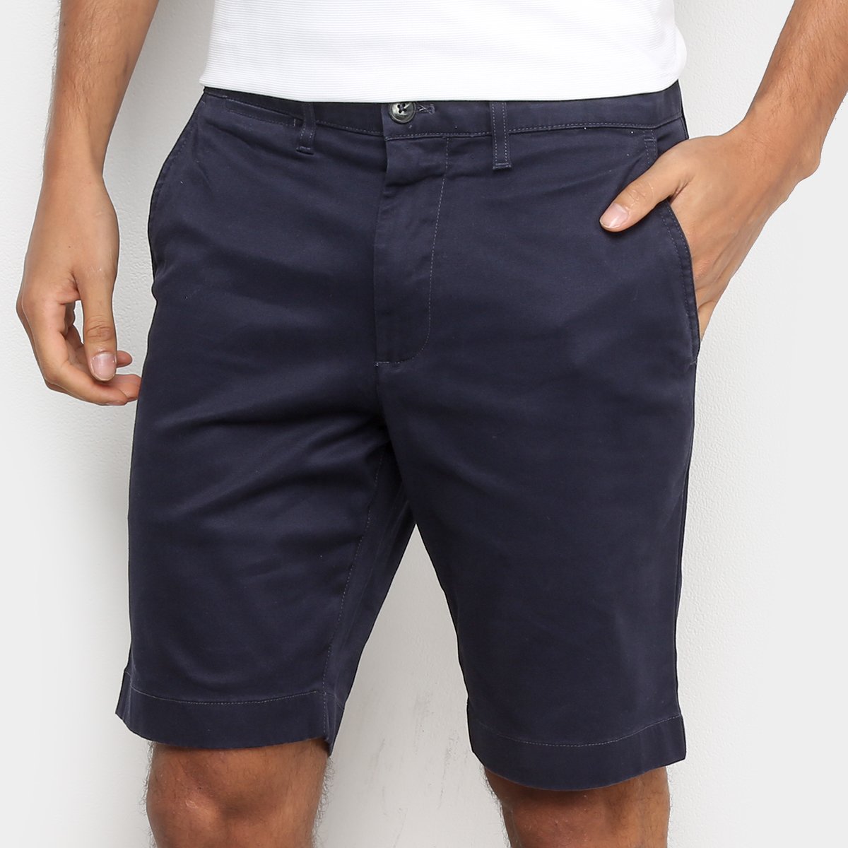 Bermuda Jeans Lacoste Masculina Marinho Netshoes