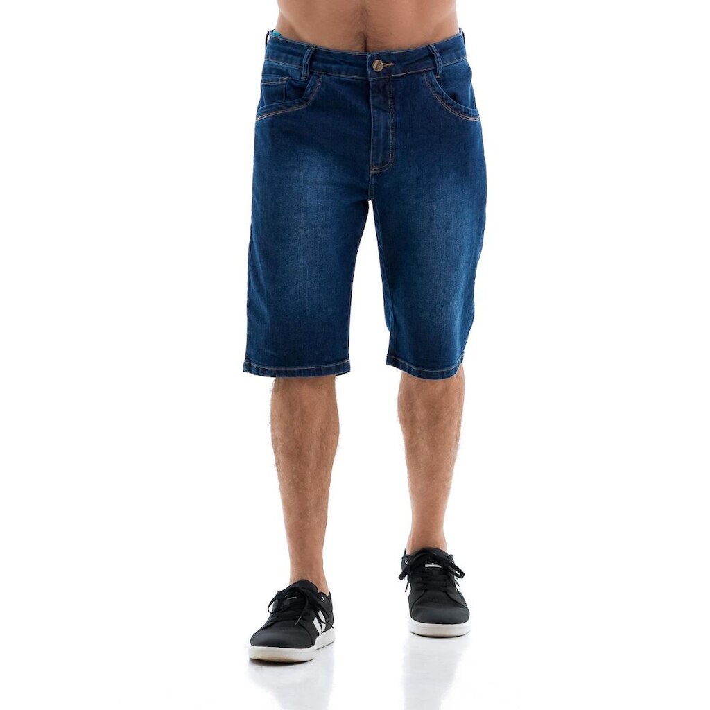 Bermuda Jeans Masculina Arauto Clássica Dommy Gam