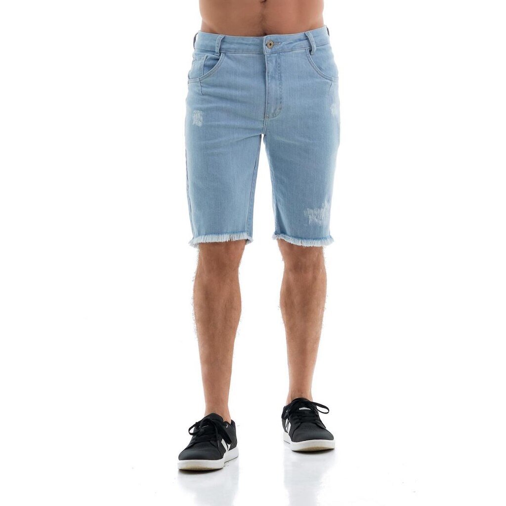 Bermuda Jeans Masculina Arauto Slim Kasper