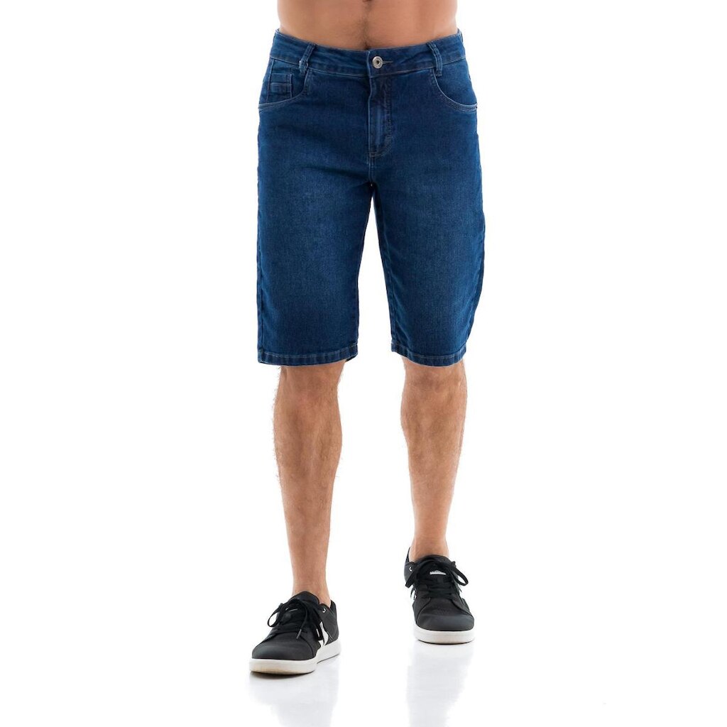 Bermuda Jeans Masculina Confort Arauto