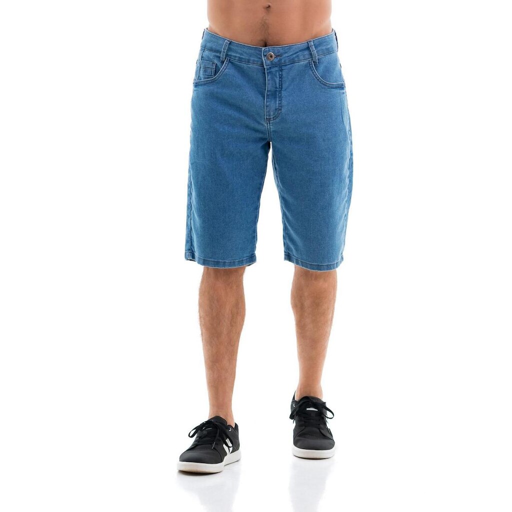 Bermuda Jeans Masculina Confort Arauto