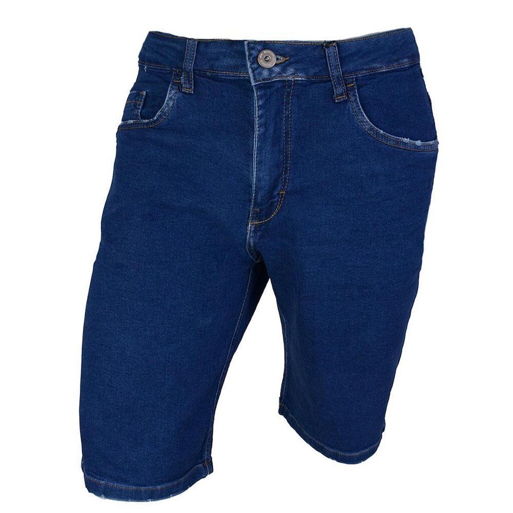 Bermuda Jeans Masculina Nicoboco Surco Marinho - 4487