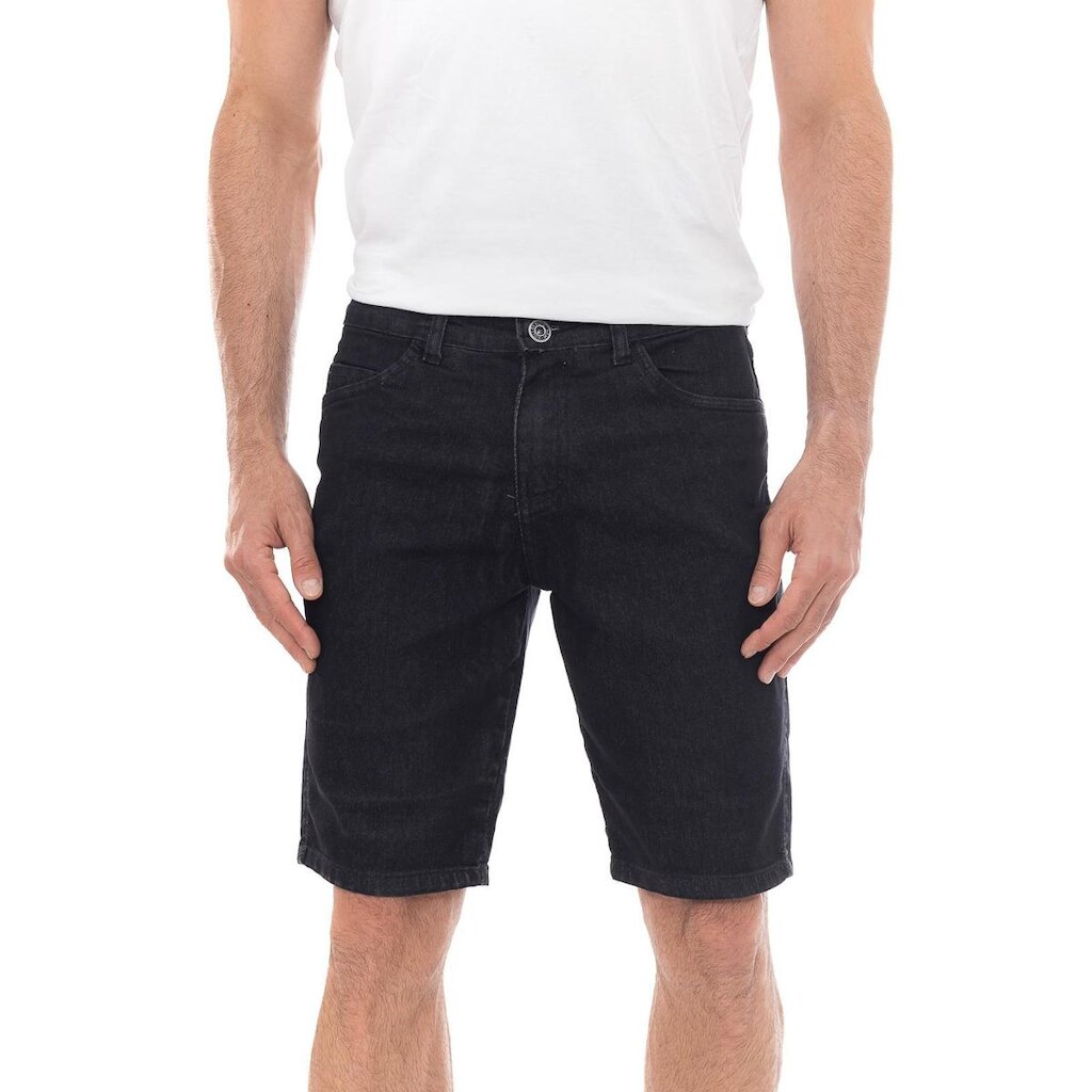 Bermuda Jeans Masculina Premium Black -