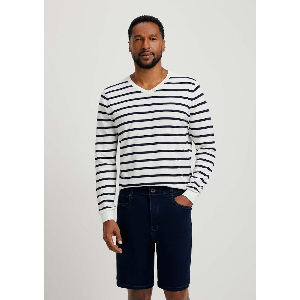 Bermuda Jeans Masculina Soft Touch - Azul 052