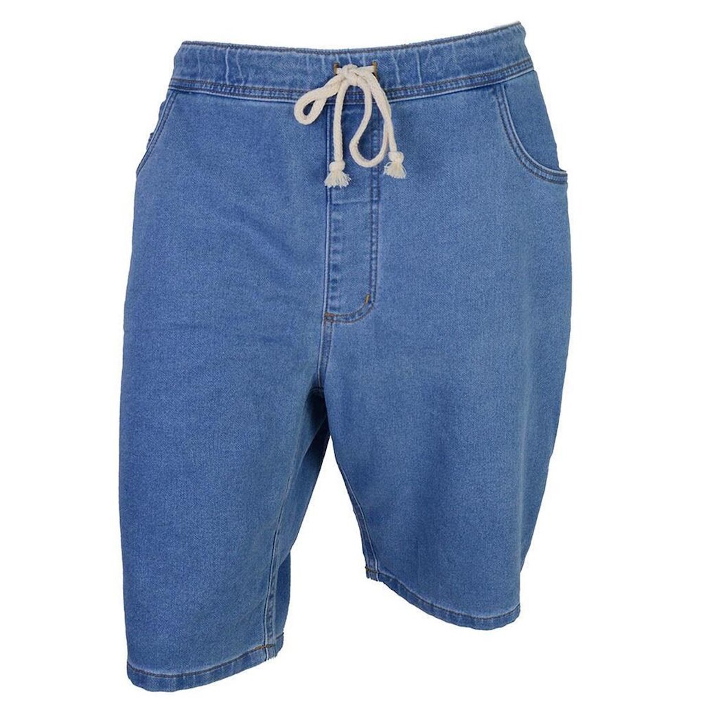 Bermuda Jeans Masculina Tharog Jogger Plus Size Azul - BSC7
