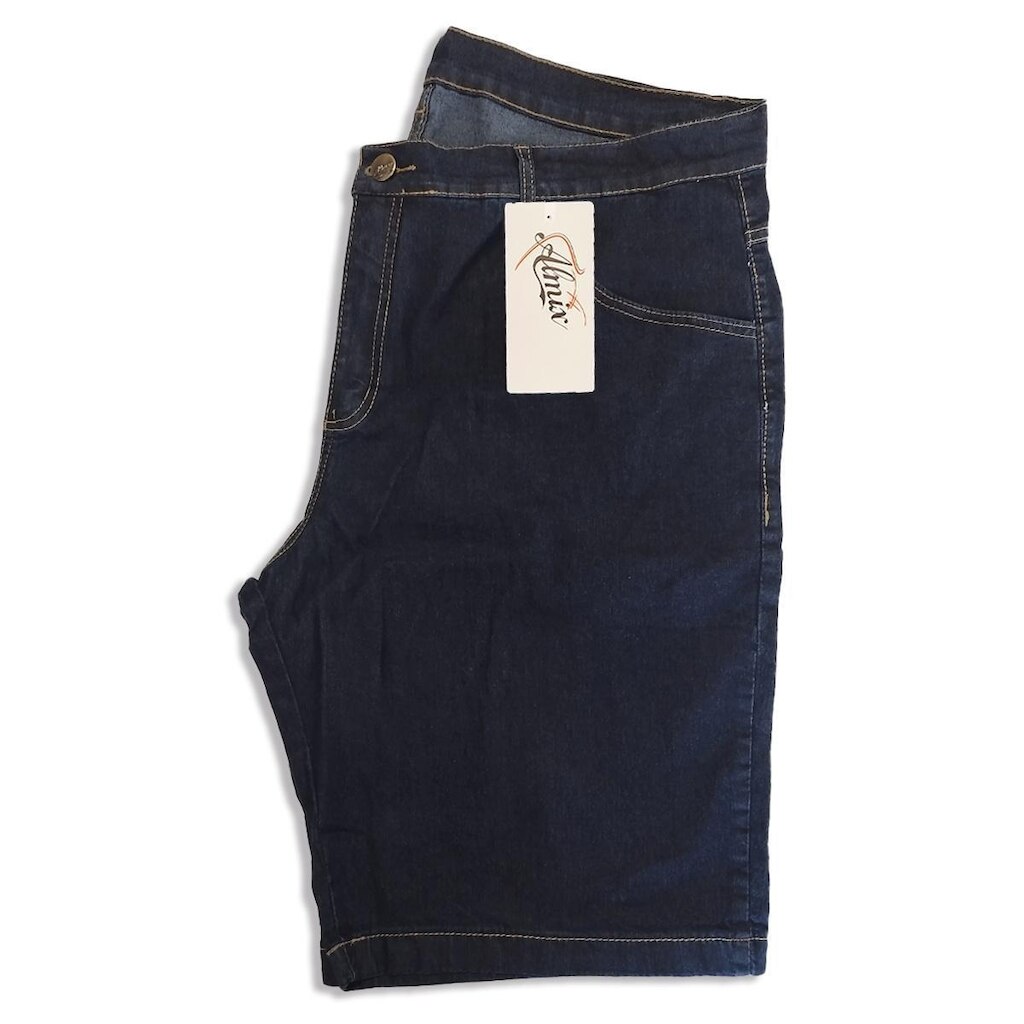 Bermuda Jeans Masculina Tradicional Plus Size ALMIX