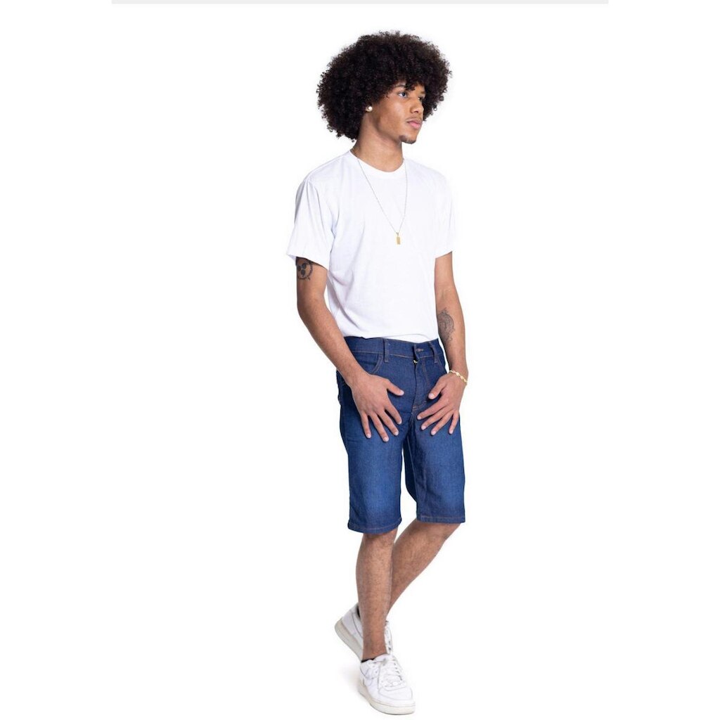 Bermuda Jeans Masculina Tradicional Versatti Original Maragogi