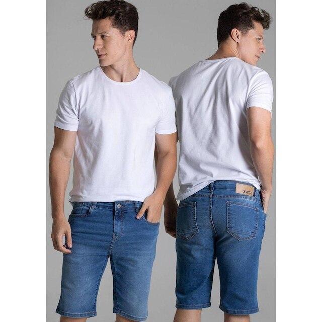 Bermuda Jeans Sawary Masculina