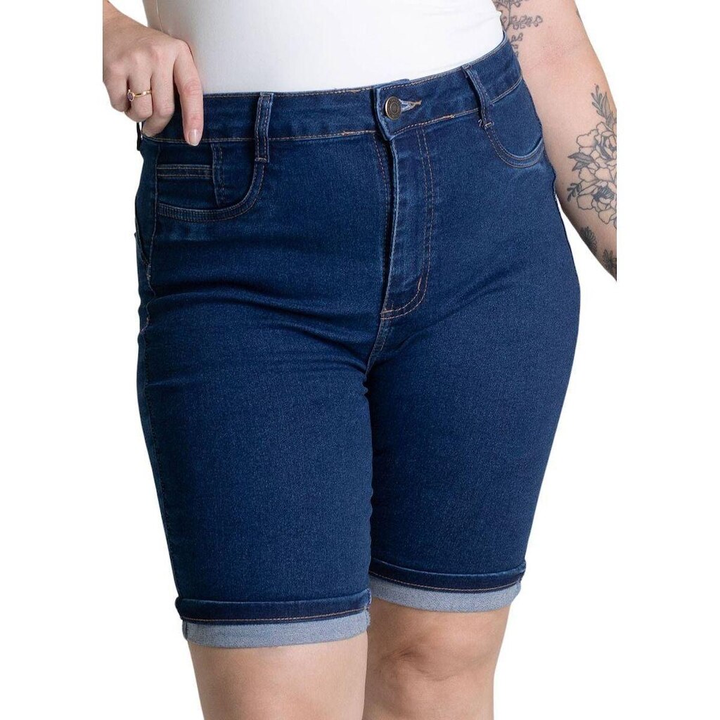 Bermuda Jeans Sawary Plus Size - 279227 - IND. 48