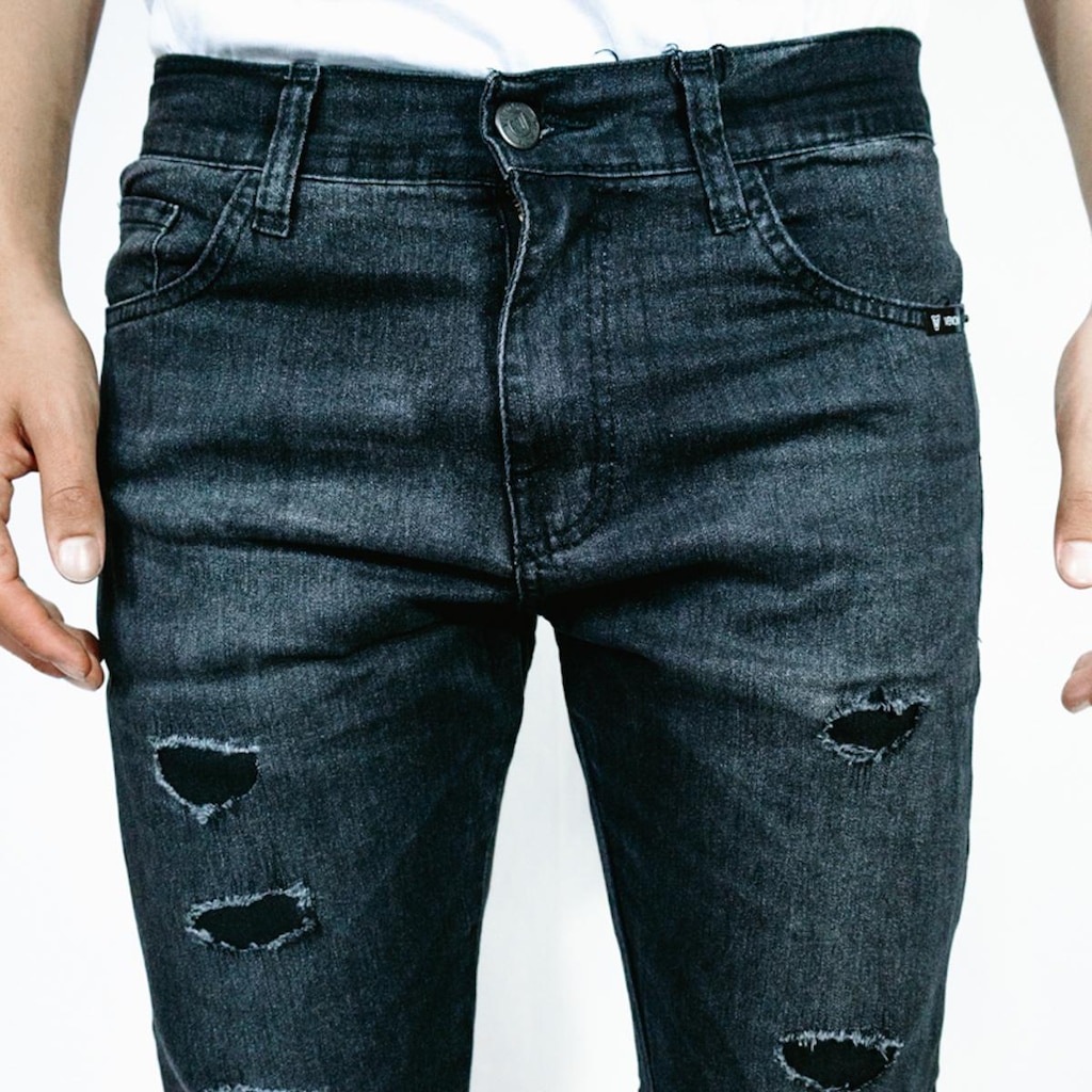 Bermuda Jeans Skinny Masculina Venom Jeans