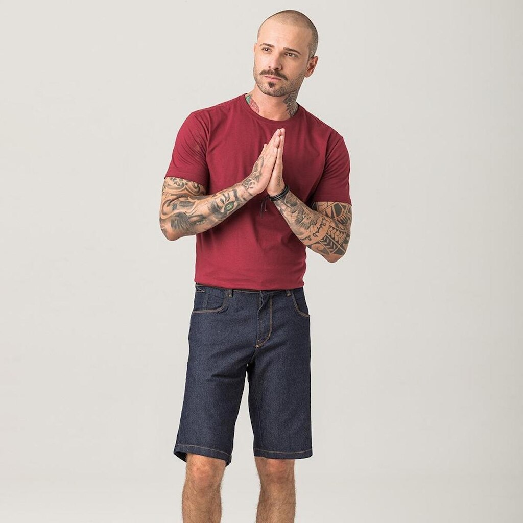 Bermuda Jeans Slim Masculina Zune