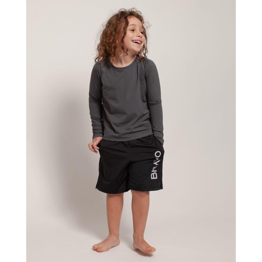 Bermuda Jimp Dry Infantil Preta
