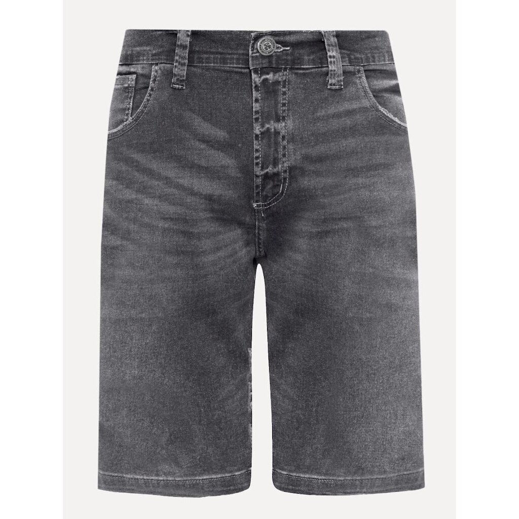 Bermuda John John Jeans Classic Leader Stoned Preta