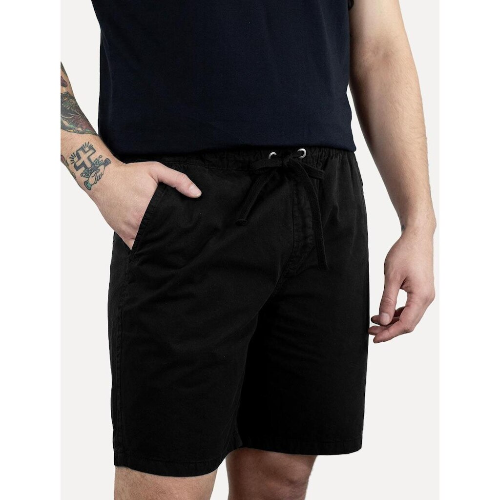 Bermuda John John Masculina Reta Cannon Stoned Preta