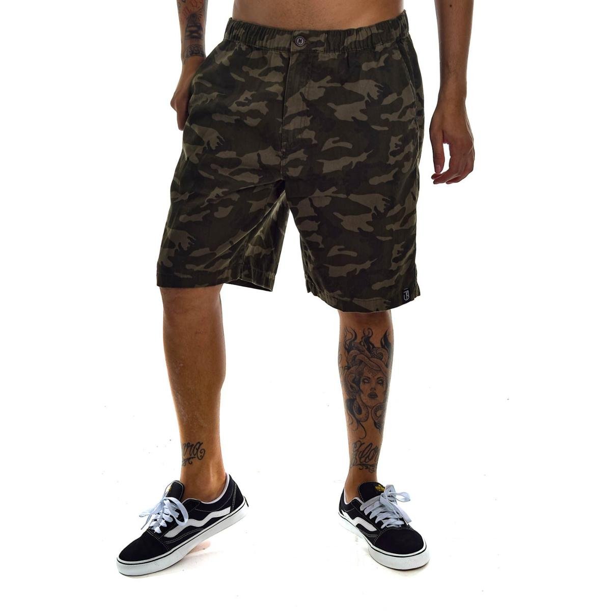 bermuda sarja camuflada