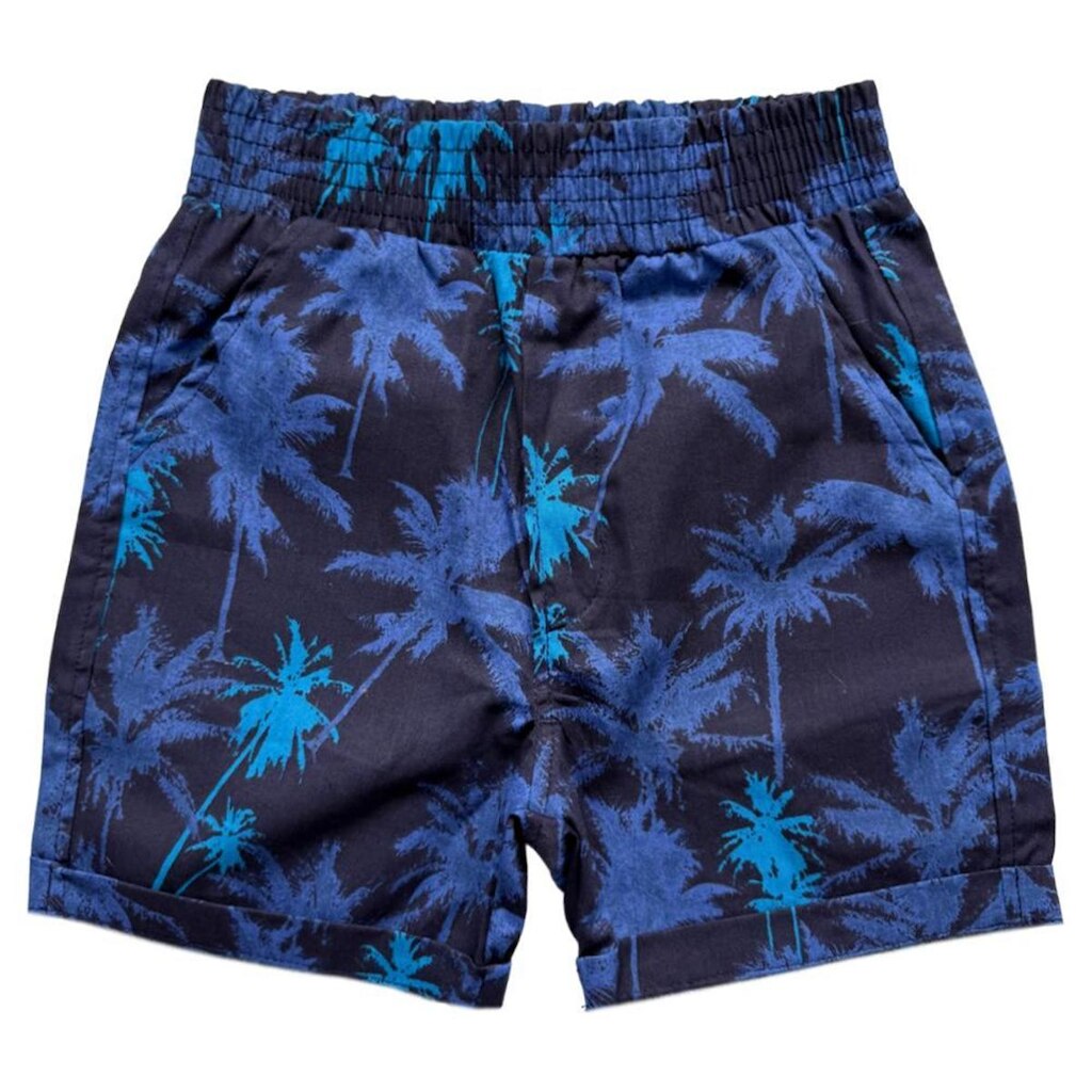 Bermuda Juvenil Look Jeans Estampado - 16 - MARINHO