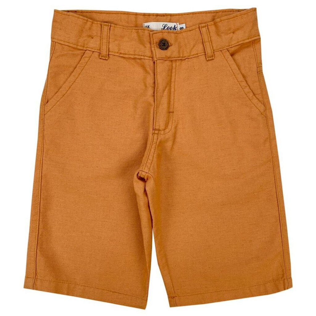 Bermuda Juvenil Look Jeans Linho Collor - 6 - VERDE