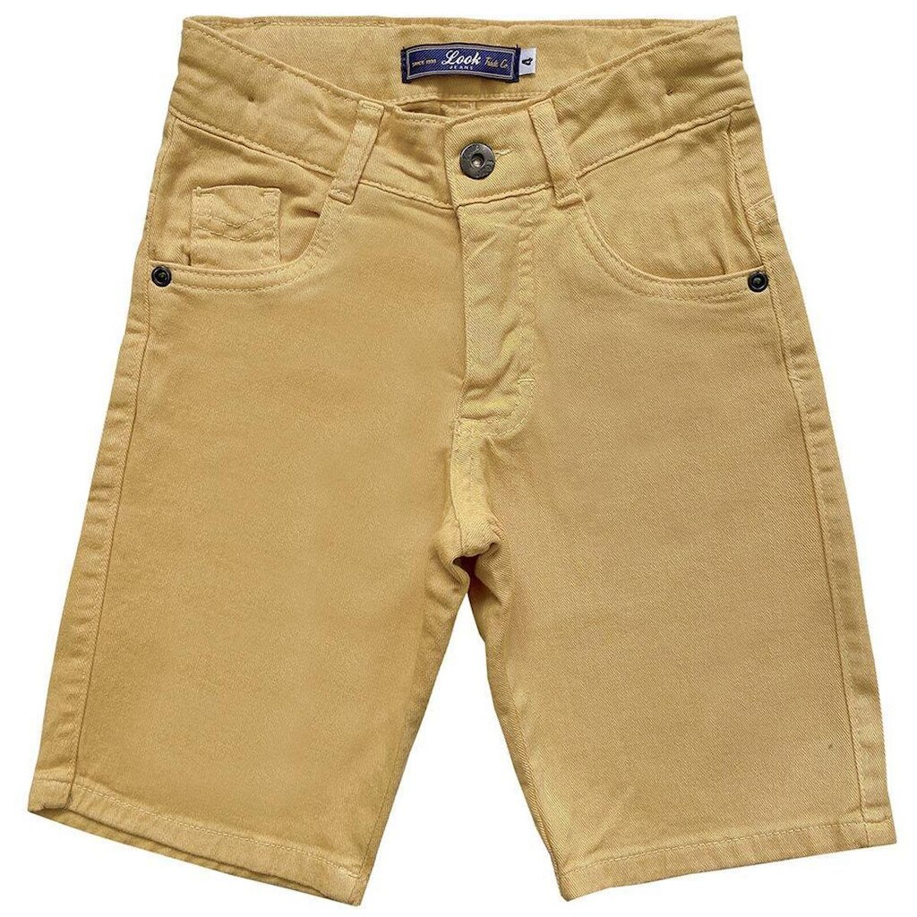 Bermuda Juvenil Look Jeans Sarja Collor - AÇAFRÃO - 10