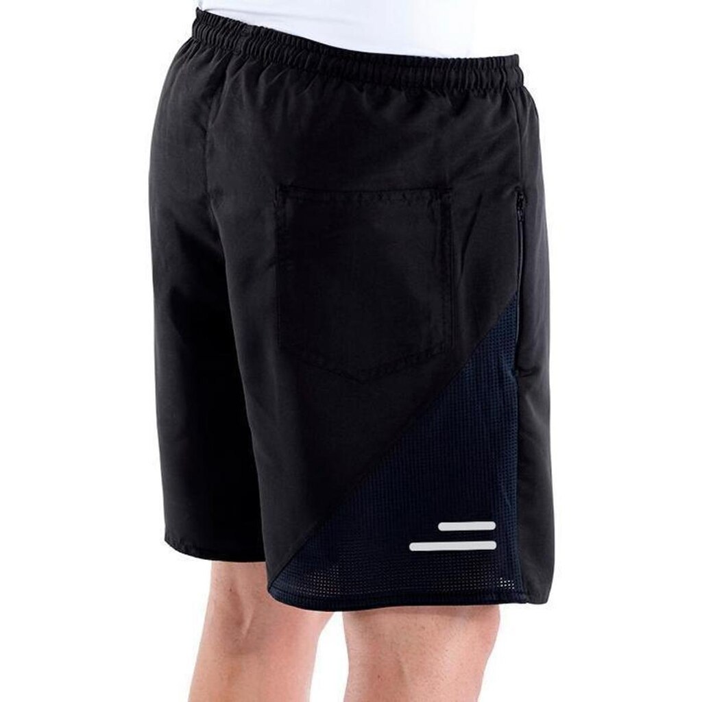 Bermuda Kanxa Com Bolso de Zíper