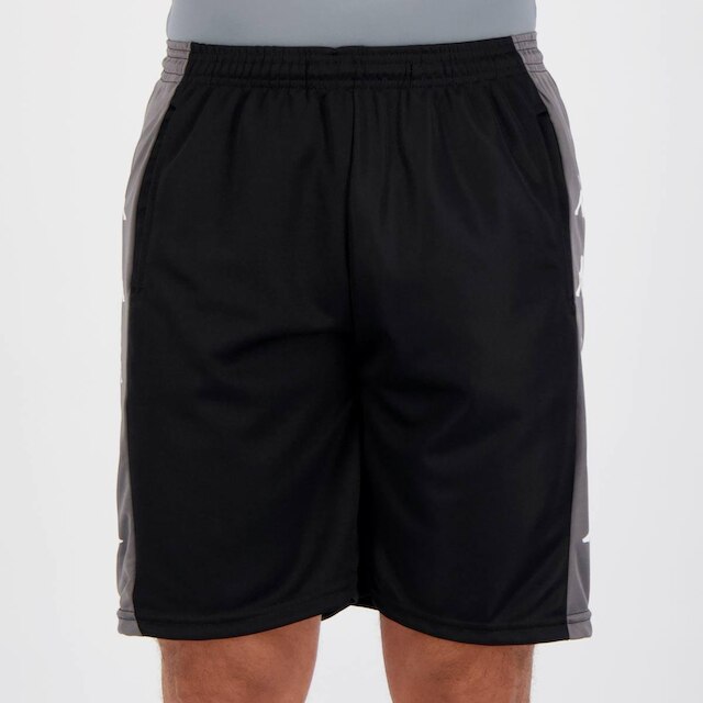 Bermuda Kappa Ximenes Preta - Preto Menor preço em Bermuda Kappa Ximenes Preta - Preto