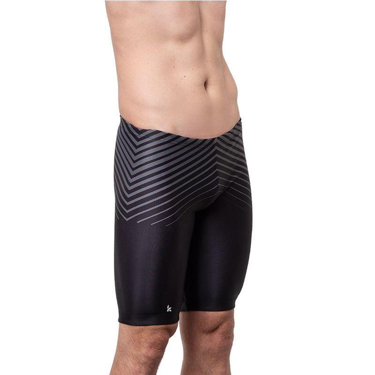 Bermuda Kauna Swim Natação Carbon Masculina Menor preço em Bermuda Kauna Swim Natação Carbon Masculina
