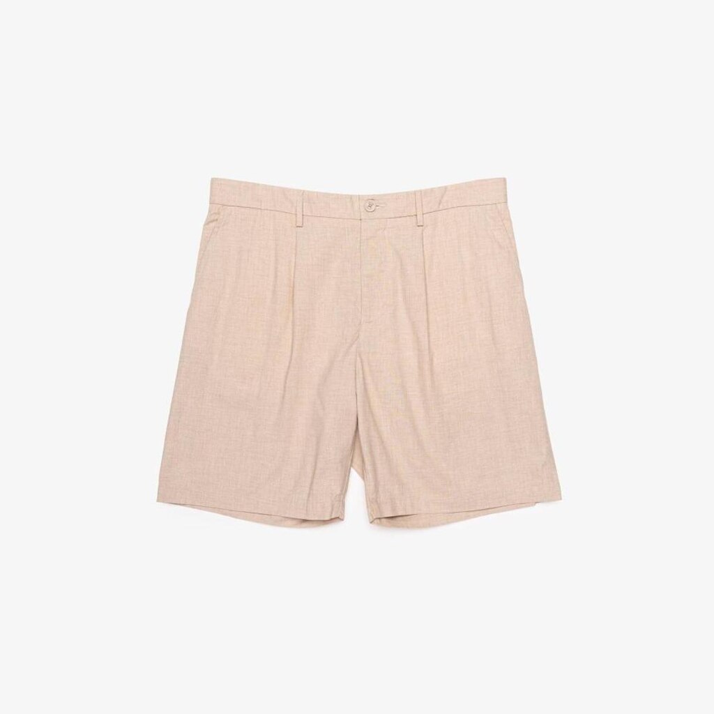 Bermuda Lacoste De Gabardine Com Caimento Regular Masculina