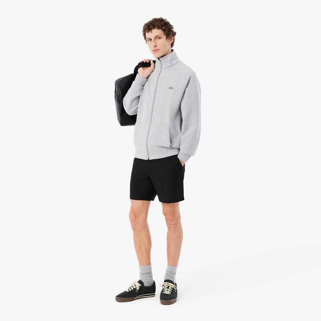 Bermuda Lacoste De Modelagem Ajustada Em Malha Stretch Masculina
