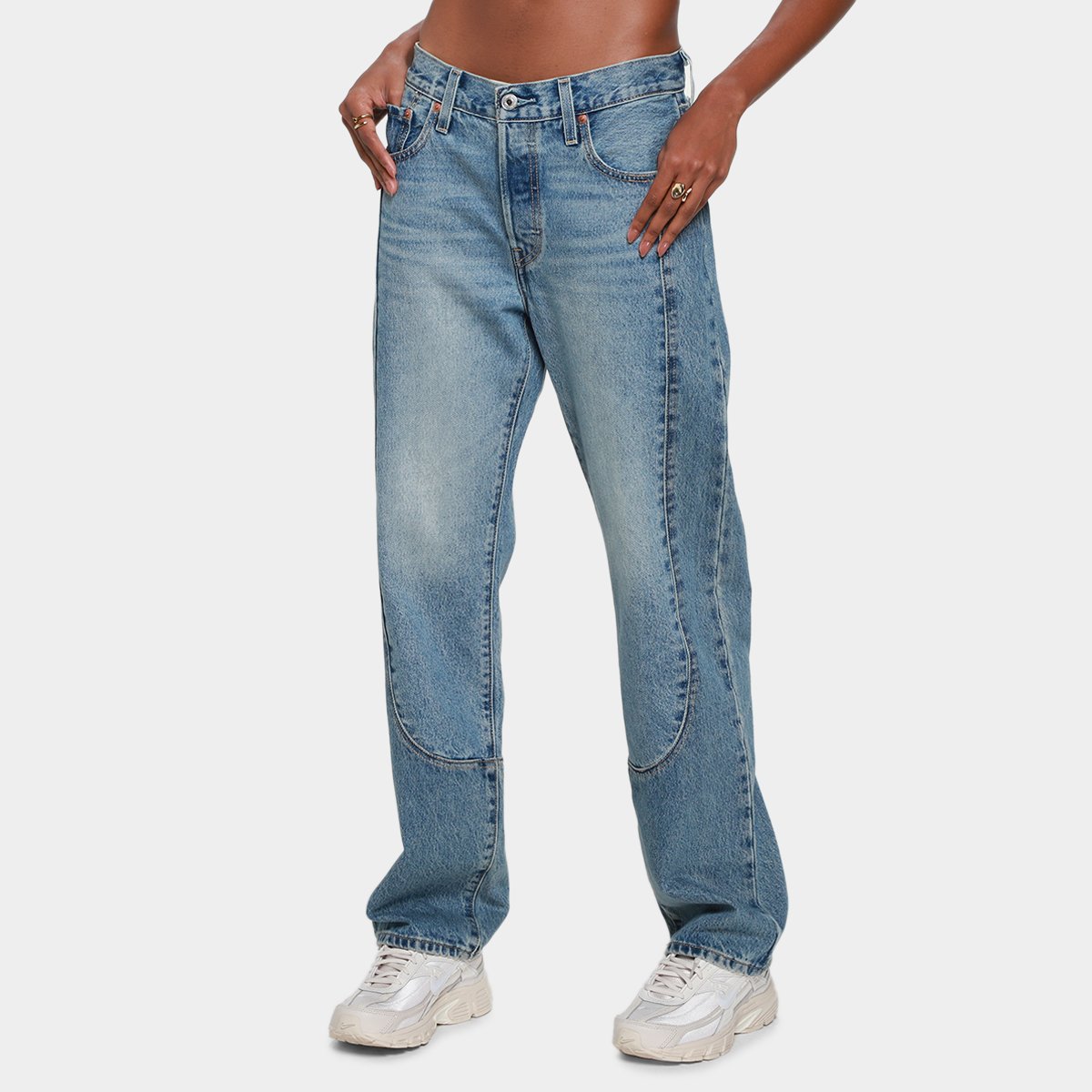 Bermuda Levi's 405 Regular Masculina - Azul | Netshoes