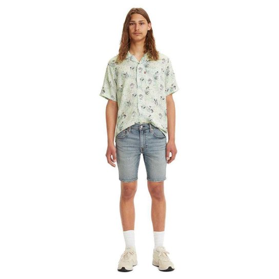 Bermuda Levis 412 Slim - 50045 - Jeans Menor preço em Bermuda Levis 412 Slim - 50045 - Jeans