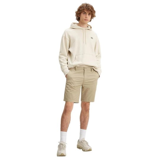 Bermuda Levis Masculina de Sarja XX Chino Cáqui