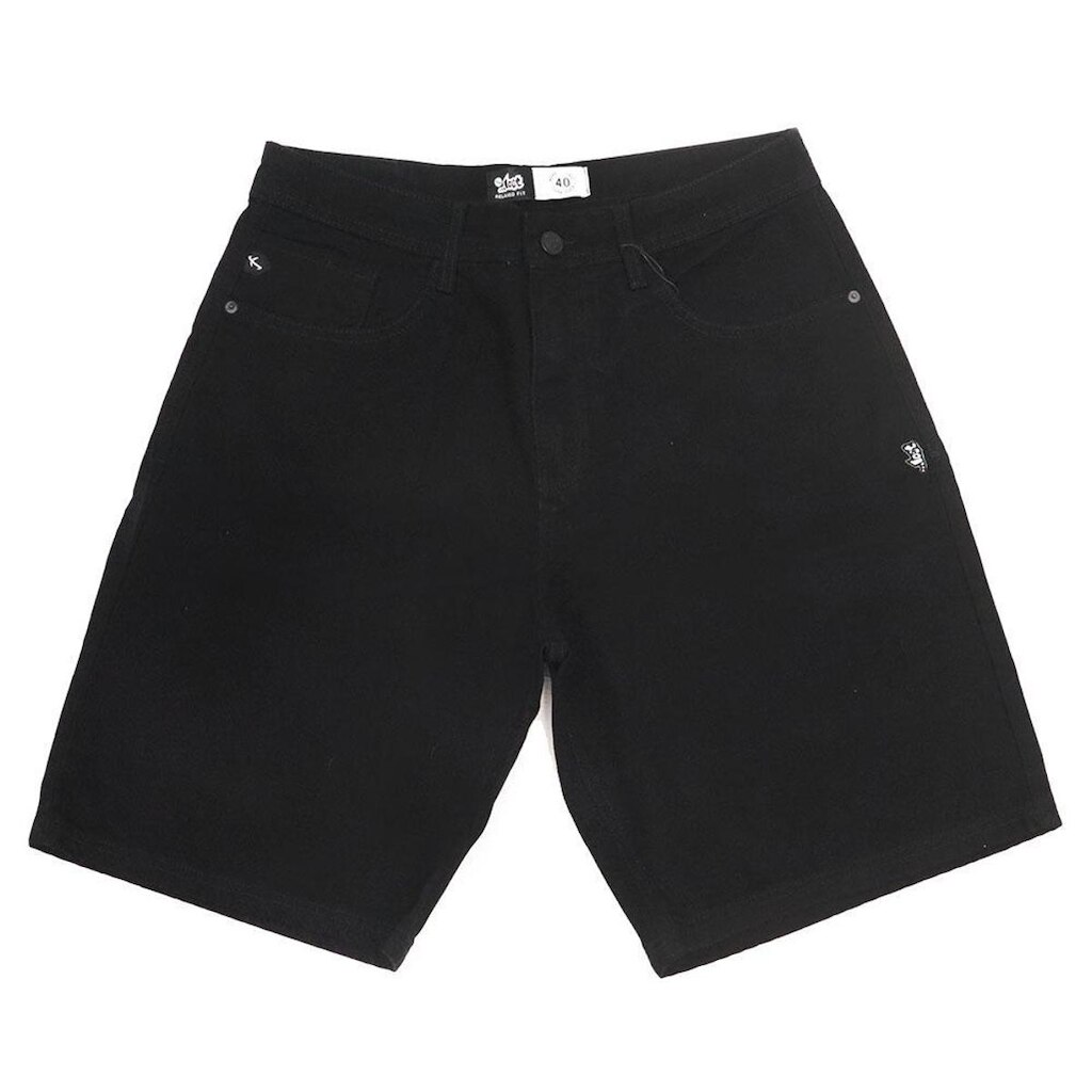 Bermuda Lost Sarja Skateboard Fit - Preto