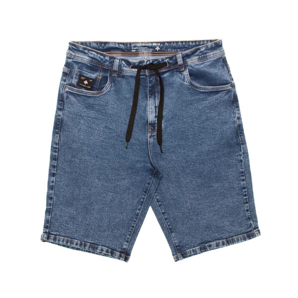 Bermuda Lrg Walk Lifted Blue Denin