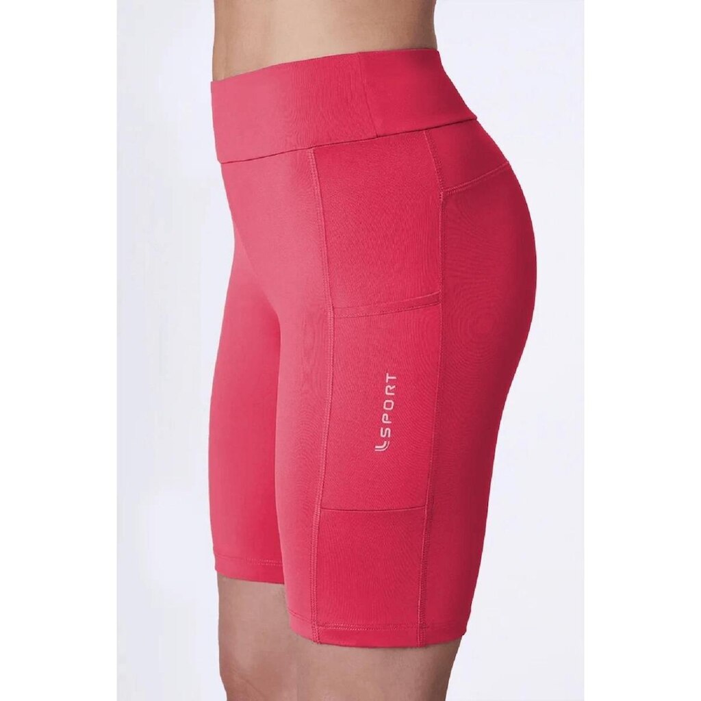 Bermuda Lupo Run Pocket Feminino - Goiaba