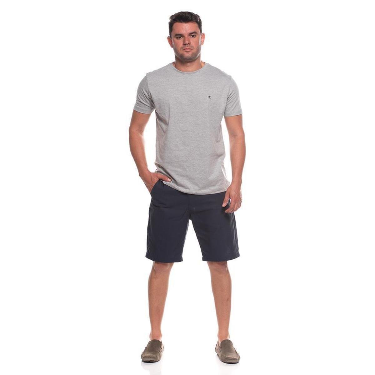 bermudas de algodão masculina