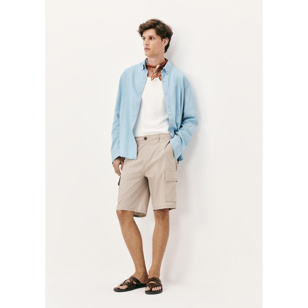 Bermuda Masculina Cargo Reta